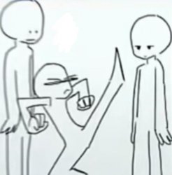 kick him Meme Template