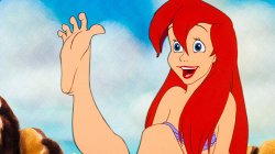 ariel feet toes Meme Template