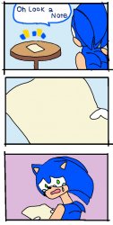 Sad Sonic Meme Template