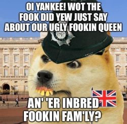 Ugly fookin queen Meme Template