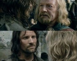 Where was Gondor Meme Template