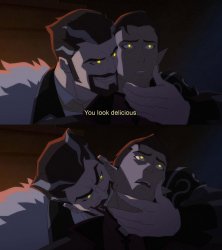 Legends of Vox Machina Deliciously Charmed Meme Template