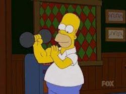 Giant Arm Homer Meme Template