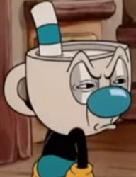 Mugman face Meme Template