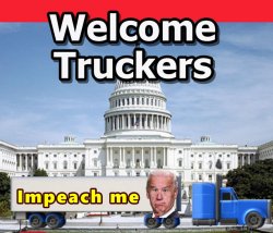 USA Freedom Truckers Meme Template