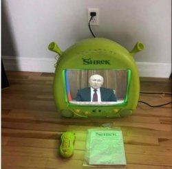 Shrek TV Meme Template