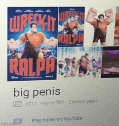 Big penis movie Meme Template