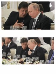 Putin Imran Meet Meme Template