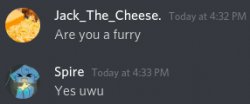 Spire is a furry confirmed Meme Template