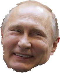 Smiling Putin Meme Template