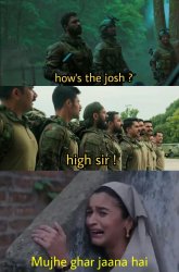 Josh not so high! Meme Template