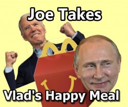 The Unhappy Meal Sanction Meme Template