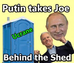 Ucrane Shed Beat Down Meme Template