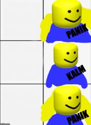 noob panik Meme Template