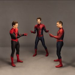 Three Spiderman Meme Template