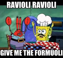 Ravioli Formuoli Meme Template