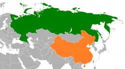 Russia China Map Meme Template