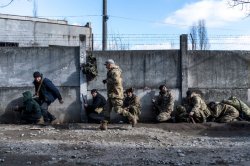 Ukrainian militia Meme Template