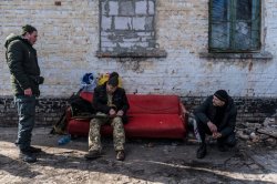 Ukrainian militia Meme Template