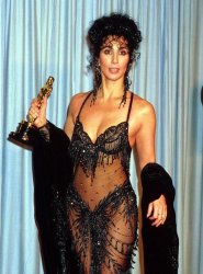 Cher sheer dress Meme Template