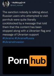 PornHub sanctions Meme Template