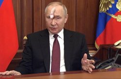 putin dick head Meme Template