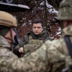 Zelenskiy in uniform Meme Template
