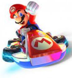 mario kart 8 mario render Meme Template