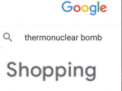 Google sells thermonuclear bombs confirmed?? Meme Template