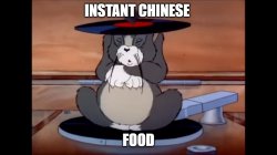 instant chinese food Meme Template