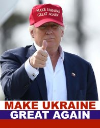 MAKE UKRAINE GREAT AGAIN Meme Template