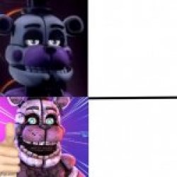 Funtime freddy becoming angry Meme Template