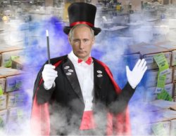 Putin magic Meme Template