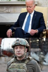 Biden/Zelensky Meme Template