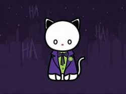 Joker as a cat my art Meme Template