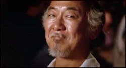 Master Miyagi Meme Template