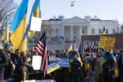 Ukraine protest Meme Template