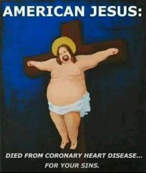 American Jesus Meme Template