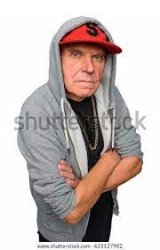 Gangster grandpa Meme Template
