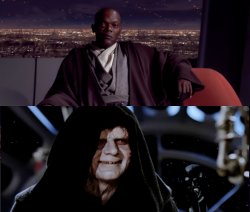 Star Wars Master and Sith Lord Meme Template
