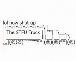the stfu truck Meme Template