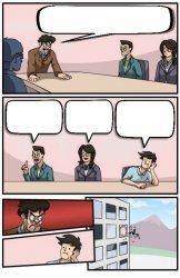 bord room meeting Meme Template