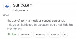 Sarcasm definition Meme Template