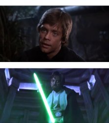 Luke Skywalker meme Meme Template