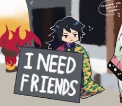 I need friends Meme Template