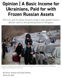 A basic income for Ukrainians Meme Template