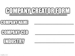 Company Creator Meme Template