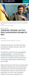 Zelensky survives assassination attempts Meme Template