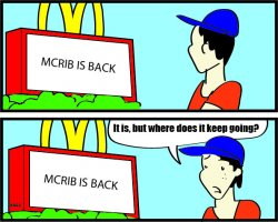 Mic Rib is back Meme Template