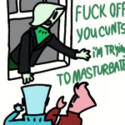 Fuck off you cunts I’m trying to masturbate Meme Template